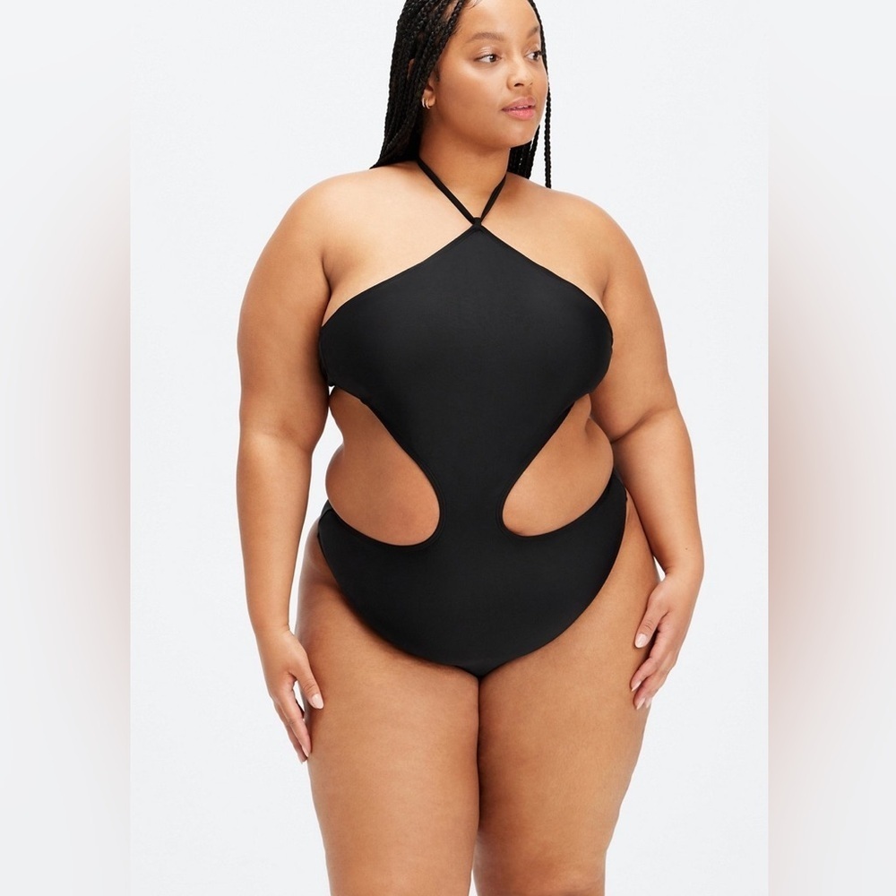 Fabletics Cutout One-Piece Swimsuit 2x NWT